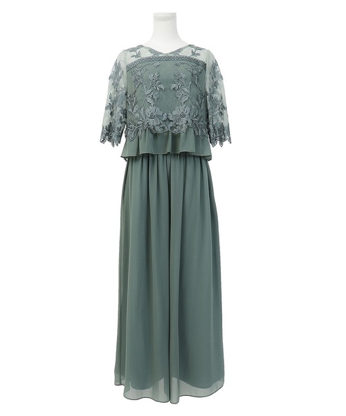 レースセットアップ結婚式ワイドパンツドレス（パンツドレス）｜Fashion Letter（ファッションレター）