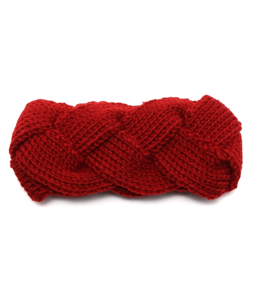 WEGO（ウィゴー）の「WEGO/ニットターバン（ヘアバンド・レディース・ブラック/ネイビー/レッド/ワイン・FREE）」の8枚目の写真
