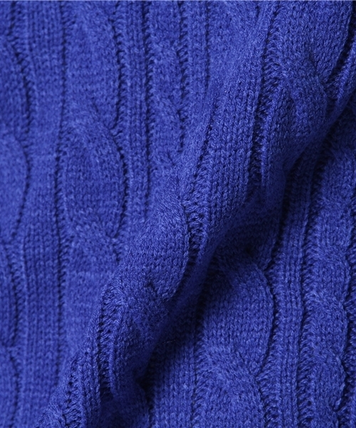 WEGO（ウィゴー）の「WEGO/チルデンニット（ニット/セーター・メンズ・オフホワイト/ベージュ/ネイビー/ロイヤルブルー・LARGE/MEDIUM）」の10枚目の写真