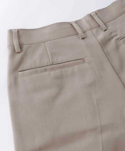 MONO-MART（モノマート）の「TRストレッチ 6分丈 クロップド ワイド ショーツ（その他パンツ・メンズ・ブラック/ネイビー/ブラウン/グレー系その他/ベージュ系その他/ベージュ系その他2・S/M/L）」の10枚目の写真