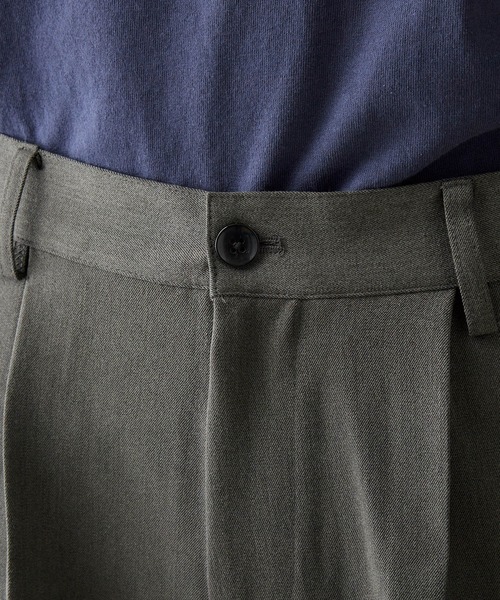 MONO-MART（モノマート）の「TRストレッチ 6分丈 クロップド ワイド ショーツ（その他パンツ・メンズ・ブラック/ネイビー/ブラウン/グレー系その他/ベージュ系その他/ベージュ系その他2・S/M/L）」の16枚目の写真