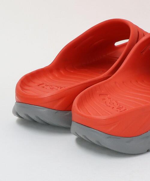 HOKA（ホカ）の「＜HOKA ONE ONE＞ ORA SLIDE/サンダル（サンダル・メンズ・オレンジ/ブラック・7/10/8/11/9）」の5枚目の写真