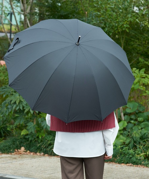 because（ビコーズ）の「【because】12フレーム長傘 晴雨兼用/U-DAY/D-602343/D-602125/D-602471（長傘・レディース・ブラック/ネイビー/レッド/マルチ/ホワイト系その他・FREE）」の3枚目の写真