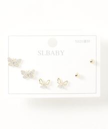 ポスト925シルバ-＊ピアス 3点セット