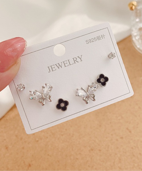 TABI PAL(タビパル)の「ポスト925シルバ-*ピアス 3点セット(ピアス(両耳用)・レディース・A/B/C/D/E/F/G/H/I/J/K/L/M/N/O/P/Q/R/S/T/U/V/X/W/Y/その他2/その他3/その他4/その他/その他5/その他1/その他21/その他22/その他9/その他10/その他11/その他20/その他12/その他13/その他6/その他7/その他8/その他14/その他15/その他16/その他17/その他18/その他19/その他23/その他24/その他25/その他26/その他27/その他28/その他29/その他30・FREE)」の21枚目の写真
