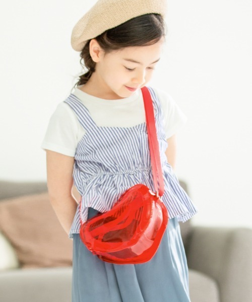 GLOBAL WORK(グローバルワーク)の「【キッズ】PVCモチーフショルダーBAG/870760(ショルダーバッグ・キッズ・レッド/イエロー/ライトピンク・FREE)」の1枚目の写真