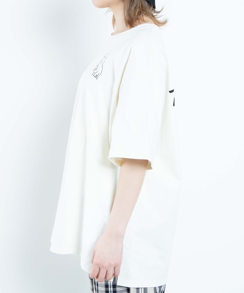 WEGO(ウィゴー)の「WEGO/girlラインアートTシャツ(Tシャツ/カットソー・レディース・ホワイト/ホワイト系その他・FREE)」の16枚目の写真