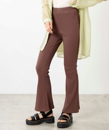 WEGO | WEGO/フレアリブパンツ(スラックス)