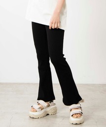 WEGO | WEGO/フレアリブパンツ(スラックス)