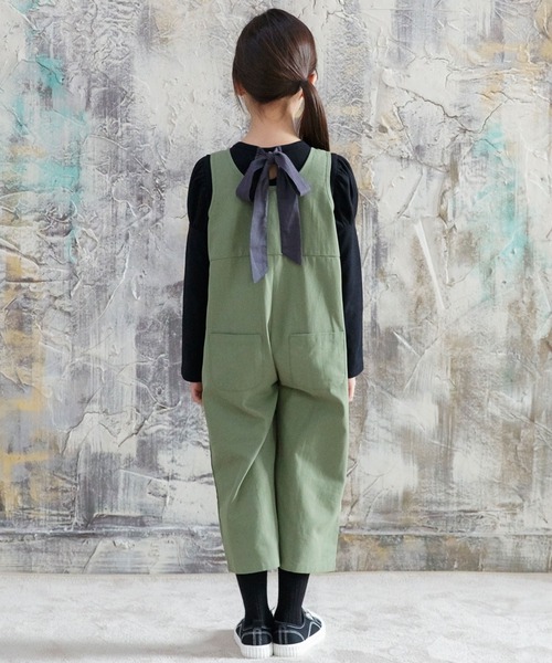 Bee des Bee（ビーデスビー）の「バックリボントップス（シャツ/ブラウス・キッズ・ブラウン/チャコール/バイオレット/ブラック・110cm/100cm/120cm/130cm/140cm/150cm）」の19枚目の写真