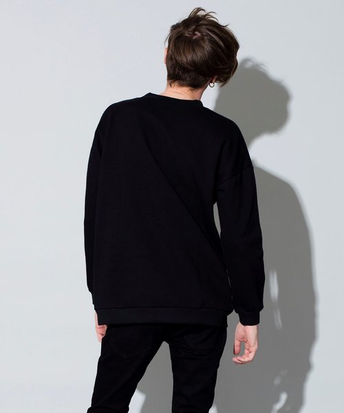 NO ID.(ノーアイディ)の「【NO ID.】Clip Art Big Pullover / クリップ アート ビッグ プルオーバー(Tシャツ/カットソー・メンズ・ブルーグリーン/グレー/ブラック・ONE SIZE)」の20枚目の写真