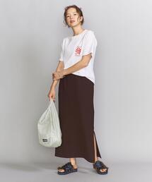 BEAUTY&YOUTH UNITED ARROWS | BY イージーサイドスリットマキシスカート -ウォッシャブル-(スカート)