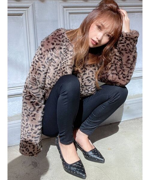 豹柄ブルゾン セール】レオパード柄ブルゾン（ブルゾン）｜RESEXXY
