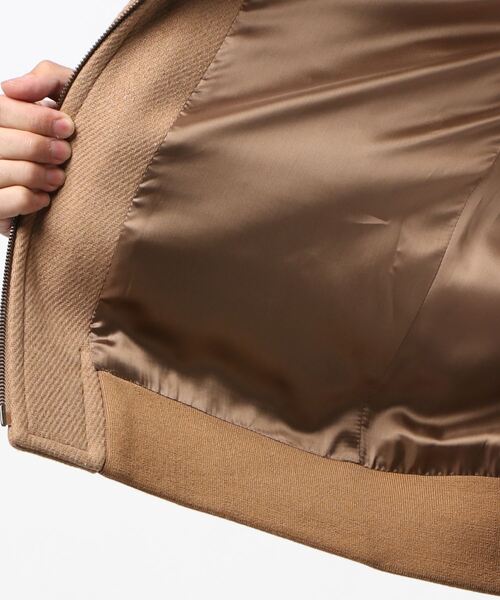 A.P.C. ブラウン ボア襟 ジャケット　アーペーセー　ブルゾン A.P.C.（アーペーセー）の「BLOUSON BRONZE 20A（ブルゾン