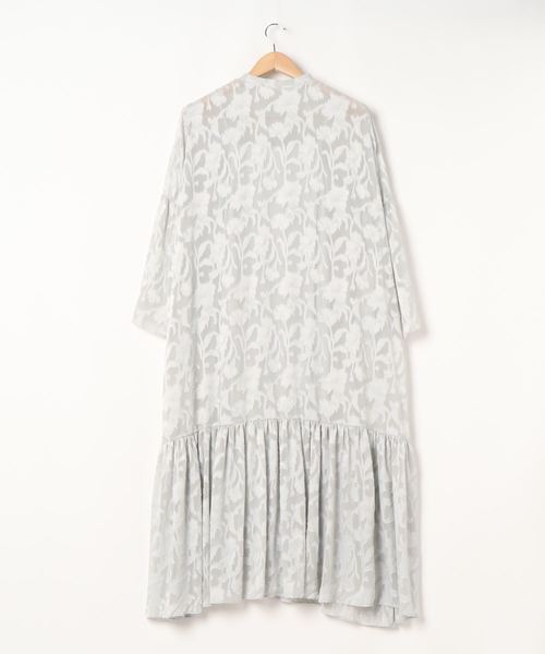 OUTERSUNSET（アウターサンセット）の「sheer flower long one piece 