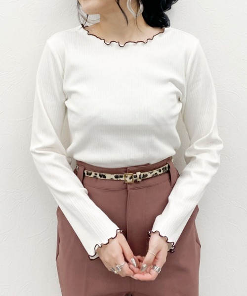 メローフリルカットソープルオーバー Tシャツ カットソー Epimi E Pimmy エピミエピミー のファッション通販 Zozotown