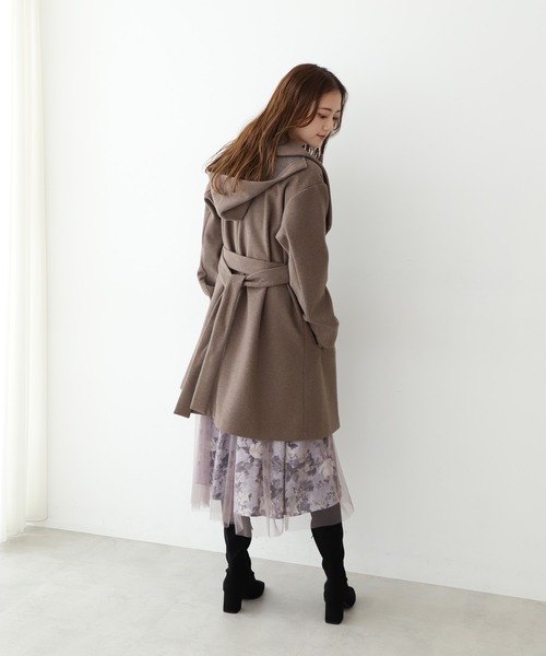 JILLSTUART ライトフーディージャケットコート JILL by JILL STUART（ジルバイジルスチュアート）の「◇ライト