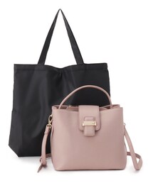 SHOO・LA・RUE | 【防汚加工】サブバッグ付き2WAYショルダーバッグ(ショルダーバッグ)