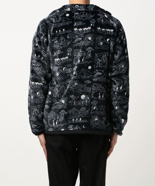 gym master（ジムマスター）の「gym master/ジムマスター　ハッピーペイントボアスタンドJKT（その他アウター・メンズ・ブラック/ホワイト・MEDIUM/LARGE）」の10枚目の写真