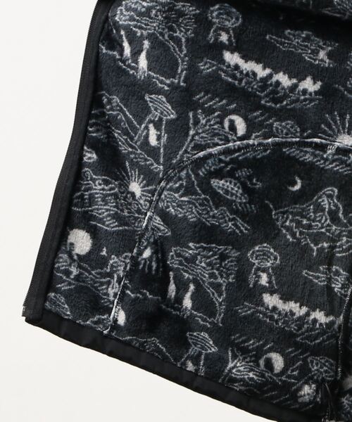 gym master（ジムマスター）の「gym master/ジムマスター　ハッピーペイントボアスタンドJKT（その他アウター・メンズ・ブラック/ホワイト・MEDIUM/LARGE）」の7枚目の写真