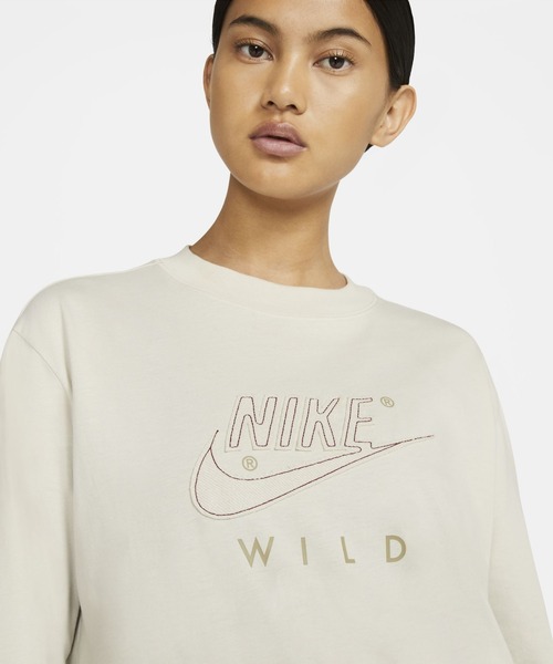 NIKE - ☆新品☆ NIKE ナイキ 海外ウェア  長袖トップス White  US-S ナイキ（NIKE）（メンズ）スポーツウェア ロングスリーブTシャツ