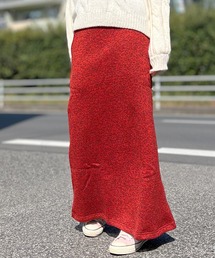 BEATJIVE（ビートジャイブ）の「裏起毛 ロングスカート ニット スカート フリース レディース（スカート）」