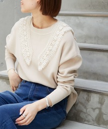 CIAOPANIC TYPY | 〈21SS〉【OSORO】スウェットライクニット(ニット/セーター)