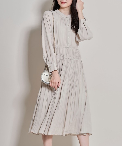 クローゼット のファッション Closet トッコ ワンピース Closet Luxe ワンピース Tocco クロスライン消しプリーツシャツ ワンピース Tocco Tocco Closet