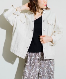 prose verse | ノーカラーデニムジャケット(デニムジャケット)