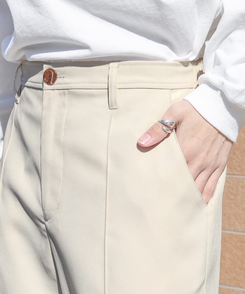 PairPair（ペアペア）の「ストレートワイドパンツ(セットアップ/リンクアイテム)（その他パンツ・メンズ・アイボリー/グレイッシュブルー・FREE）」の9枚目の写真