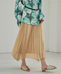 EMMA（EMMA CLOTHES） | 【EMMA】シャイニーポプリンプリーツスカート(スカート)