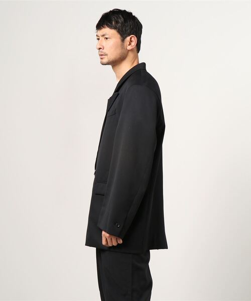 Name.(ネーム)の「【Name.】EX.DOUBLE BREASTED JACKET(テーラードジャケット・メンズ・ブラック・0/1/2)」の2枚目の写真