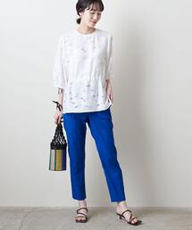 UNITED ARROWS | UBC ドビー カラー スリムパンツ 21SS(その他パンツ)