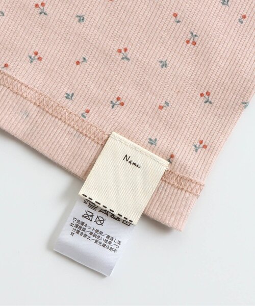 apres les cours(アプレレクール)の「■GIRLSリブキャミソール(キャミソール・キッズ・ブルー/ドット/ラベンダー/サックスブルー/ピンク/アイボリー/ブラウン/キナリ・80/120/90/100/110/130)」の10枚目の写真