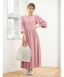 fifth | バックリボンシャーリングカラーワンピース(ワンピース)