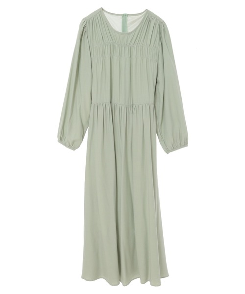 fifth（フィフス）の「バックリボンシャーリングカラーワンピース（ワンピース・レディース・ピンク/ミント・MEDIUM）」の10枚目の写真