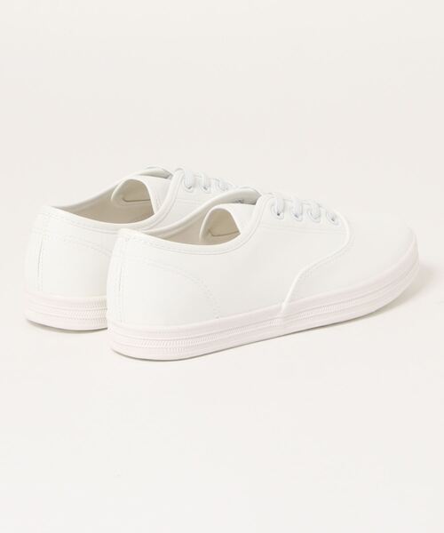 LBC（エルビーシー）の「PUスニーカー（スニーカー・レディース・ホワイト/ブラック・M/L）」の4枚目の写真