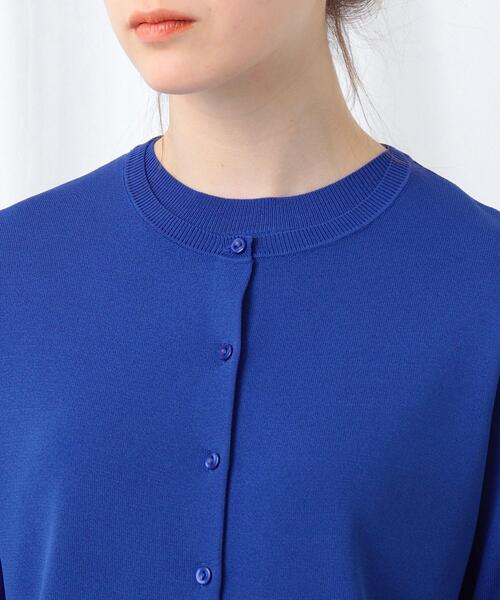 INDIVI（インディヴィ）の「◆【WEB限定/2点セット】クルーネックアンサンブルニット（アンサンブル・レディース・ブラック/オフホワイト/ブルー/ライトベージュ・38/34）」の13枚目の写真