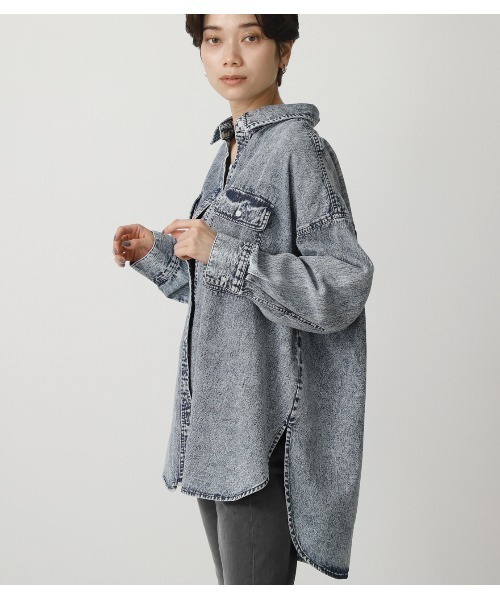 CHEMICAL DENIM SHIRT/ケミカルデニムシャツ（デニムジャケット