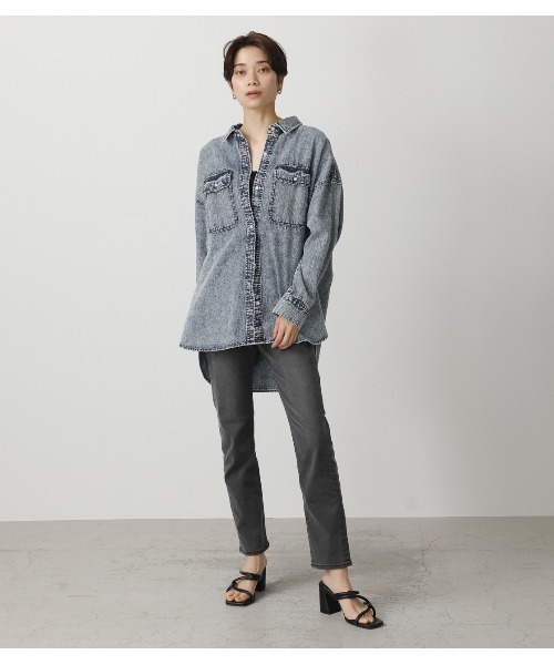 MOUSSY（マウジー）の「REMAKE DENIM SHIRT ジャケット（デニム