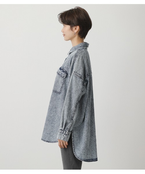 CHEMICAL DENIM SHIRT/ケミカルデニムシャツ（デニムジャケット