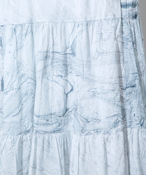 MILLION CARATS(ミリオンカラッツ)の「【STYLE4】マーブルプリントスカート(スカート・レディース・オフホワイト/サックスブルー・FREE)」の14枚目の写真