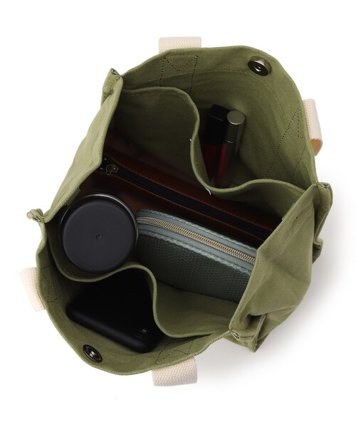 DRESKIP（ドレスキップ）の「◆収納パンプトート（トートバッグ・レディース・アイボリー/グレー/カーキ/イエロー・00）」の6枚目の写真