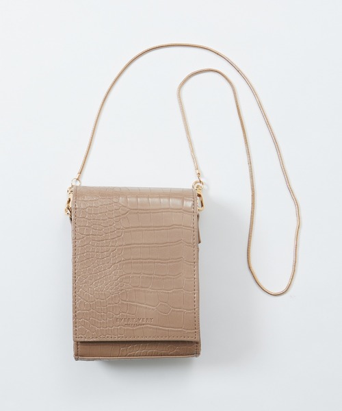 natural couture（ナチュラルクチュール）の「ミラーイン多機能ショルダー（ショルダーバッグ・レディース・その他1/ブラウン/アイボリー/ブラック・FREE）」の4枚目の写真