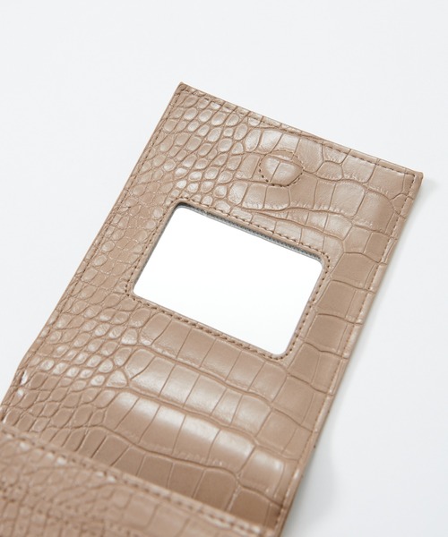 natural couture（ナチュラルクチュール）の「ミラーイン多機能ショルダー（ショルダーバッグ・レディース・その他1/ブラウン/アイボリー/ブラック・FREE）」の15枚目の写真