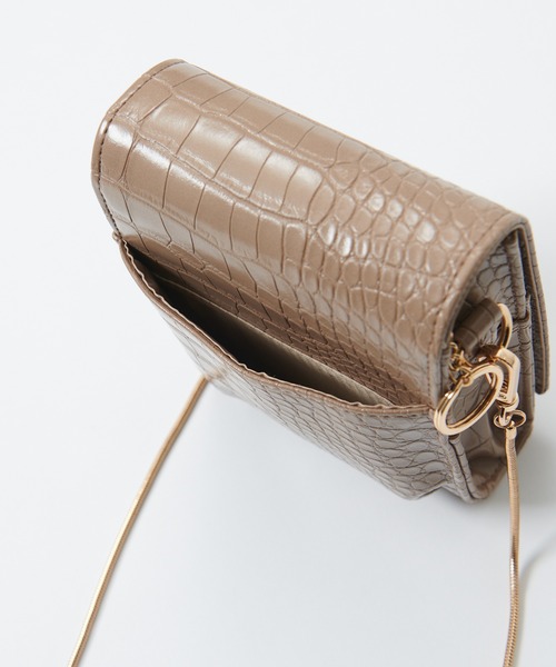 natural couture（ナチュラルクチュール）の「ミラーイン多機能ショルダー（ショルダーバッグ・レディース・その他1/ブラウン/アイボリー/ブラック・FREE）」の20枚目の写真