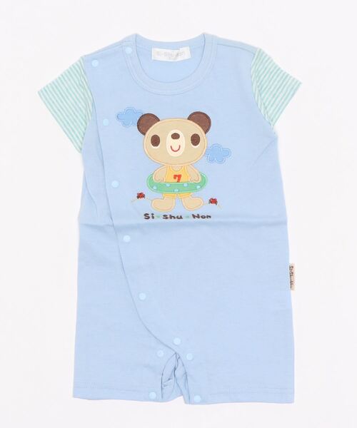 セール ロンパース ママ ベビー 浮輪 半袖 ロンパース Si Shu Non シシュノン のファッション