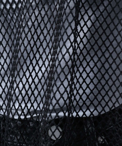 HARE（ハレ）の「メッシュBIGプルオーバー(HARE)（Tシャツ/カットソー・レディース・ホワイト/ブラック/グリーン/ブルー・FREE）」の14枚目の写真