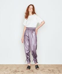 AEWEN MATOPH | ＜AEWEN MATOPH（イウエン マトフ）＞ヘム リボン イージーパンツ(その他パンツ)