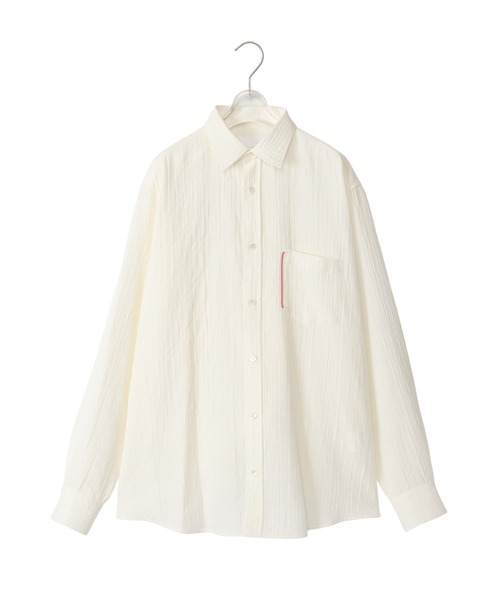 NEONSIGN（ネオンサイン）の「NEONSIGN ネオンサイン / MW PLOVERS REGULAR COLLAR SHIRT MWプローバーズレギュラーカラーシャツ / N1535（シャツ/ブラウス・メンズ・オフホワイト・46/48）」の12枚目の写真